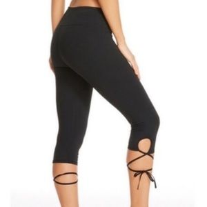 Fabletics lace up crops